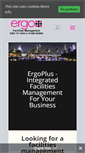 Mobile Screenshot of ergoplusfacilities.co.uk